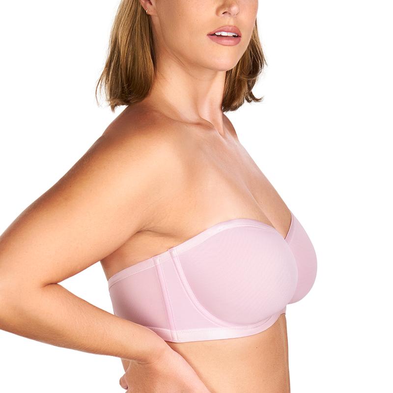 Convertible Strapless Minimizer Bandeau Bra