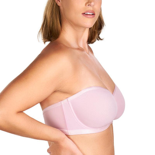 Convertible Strapless Minimizer Bandeau Bra