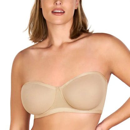Convertible Strapless Minimizer Bandeau Bra